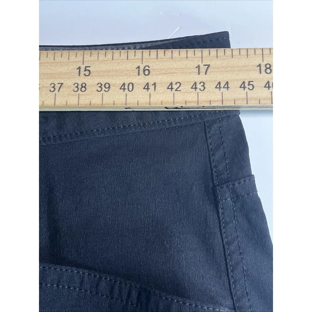Eddie Bauer Men's Tech Chino Pant Lightweight Water-Resistant Stretch Black 35”